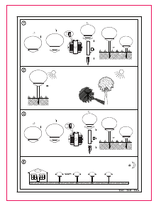 Bruksanvisning Eglo 22442 Lampa