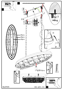 Bruksanvisning Eglo 39494 Lampa