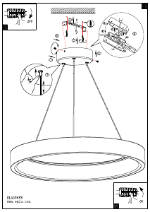 Bruksanvisning Eglo 39688 Lampa