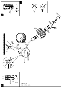 Bruksanvisning Eglo 39692 Lampa