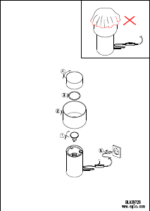 Bruksanvisning Eglo 39728 Lampa