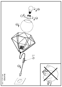 説明書 Eglo 43484 ランプ