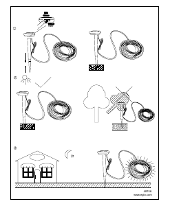 Bruksanvisning Eglo 48746 Lampa