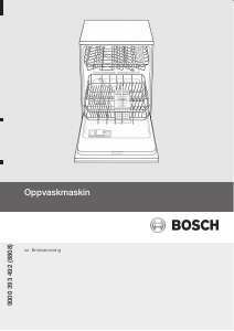Bruksanvisning Bosch SGU54E02SK Oppvaskmaskin