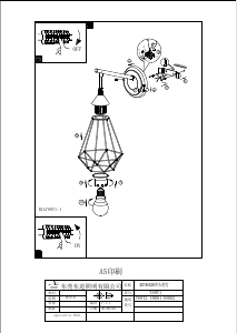 Bruksanvisning Eglo 49081 Lampa