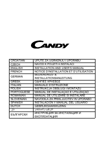 Instrukcja Candy CDG6CEB Okap kuchenny