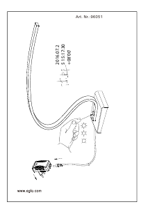 説明書 Eglo 96051 ランプ