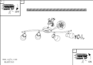 説明書 Eglo 97353 ランプ