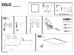 説明書 Eglo 98564 ランプ