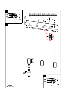 Bruksanvisning Eglo 98662 Lampa