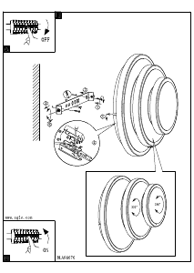 Bruksanvisning Eglo 98676 Lampa