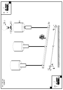 Bruksanvisning Eglo 98753 Lampa