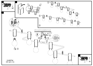 説明書 Eglo 98756 ランプ