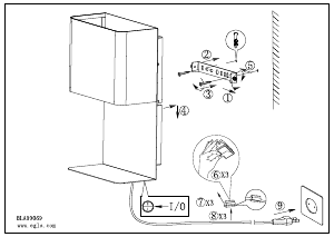 Bruksanvisning Eglo 99069 Lampa