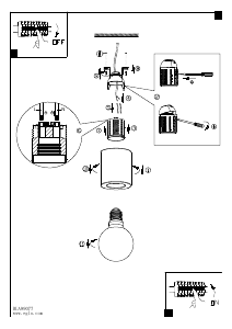 Bruksanvisning Eglo 99077 Lampa