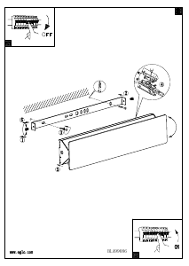 Bruksanvisning Eglo 99086 Lampa