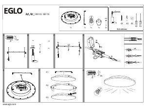 説明書 Eglo 99119 ランプ