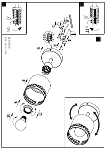 Bruksanvisning Eglo 99276 Lampa