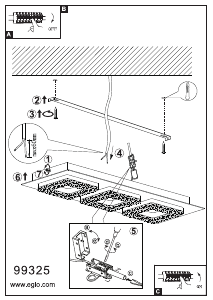 説明書 Eglo 99325 ランプ