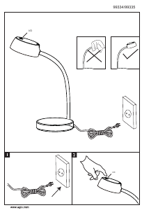 Bruksanvisning Eglo 99335 Lampa