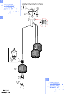 Bruksanvisning Eglo 99368 Lampa