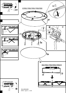 Bruksanvisning Eglo 99388 Lampa