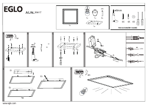 説明書 Eglo 99417 ランプ