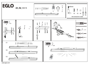 説明書 Eglo 99418 ランプ