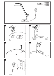 Handleiding Eglo 99832 Lamp