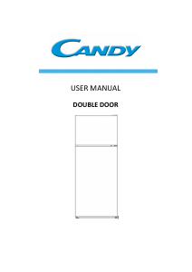 Manual de uso Candy CMDN 5172XN Frigorífico combinado