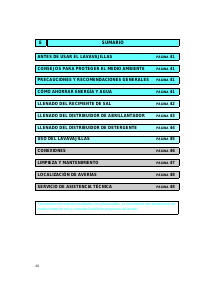 Manual de uso Ignis ADL 334 AV Lavavajillas