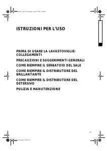 Manuale Ignis ADL 335 AV Lavastoviglie