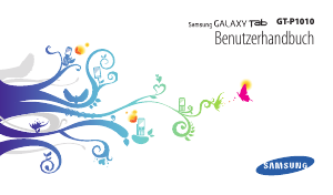Bedienungsanleitung Samsung Galaxy Tab GT-P1010 Tablet