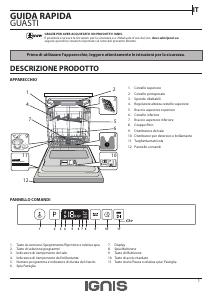 Manuale Ignis AIC 3C26 A F Lavastoviglie