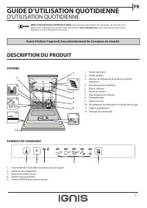 Mode d’emploi Ignis AIE 2B19 A Lave-vaisselle