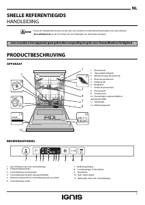 Handleiding Ignis GIC 3C26 Vaatwasser