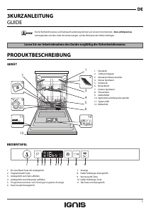Bedienungsanleitung Ignis GIC 3C26 Geschirrspüler