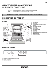 Mode d’emploi Ignis GKIE 2B19 Lave-vaisselle