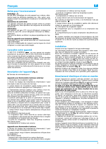 Mode d’emploi Ignis AFE 548/G-1 Congélateur
