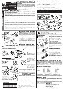 Manual de uso Cateye ABS30 Faro bicicleta