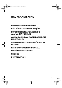 Bruksanvisning Ignis CVB S6 Frys