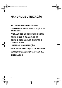 Manual Ignis CVB S75/1 Congelador