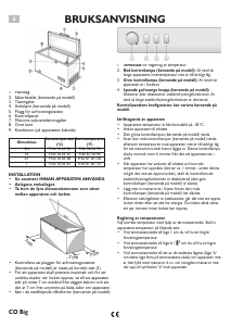 Bruksanvisning Ignis ICF 271 B Frys