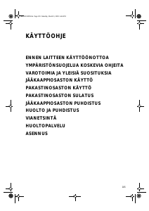 Käyttöohje Ignis ARL 755/1-LH Jääkaappipakastin