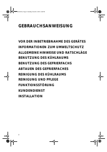 Bedienungsanleitung Ignis ARL 760-LH Kühl-gefrierkombination