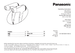 Manual Panasonic EH-NE31 Hair Dryer