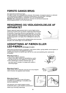 Brugsanvisning Ignis ARL760/A/1 Køle-fryseskab