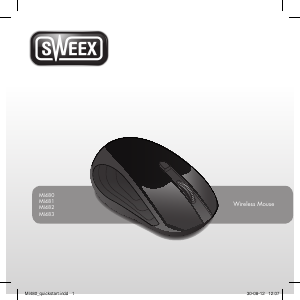 Manuale Sweex MI481 Mouse