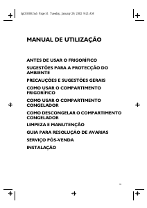 Manual Ignis CBAE 375/M Frigorífico combinado