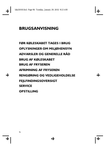 Brugsanvisning Ignis CBAE 375R/M Køle-fryseskab